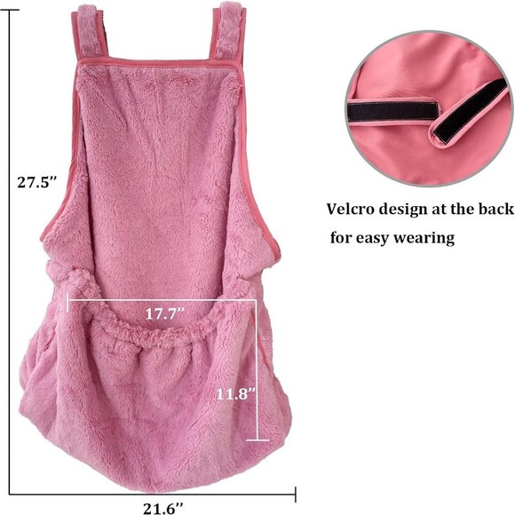 Warm Cozy Sling Carrier for lovable pets on Outdoor hanging out - Picture 3 of 10